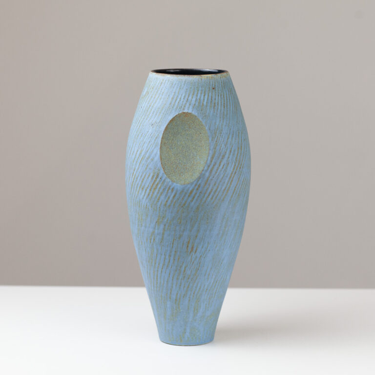 Oval Indent Vase EM163 by Emily Myers