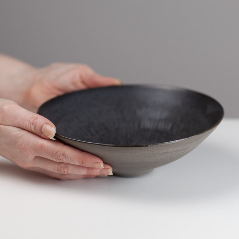 Carved offering bowl OC88 I by Flora Fabris
