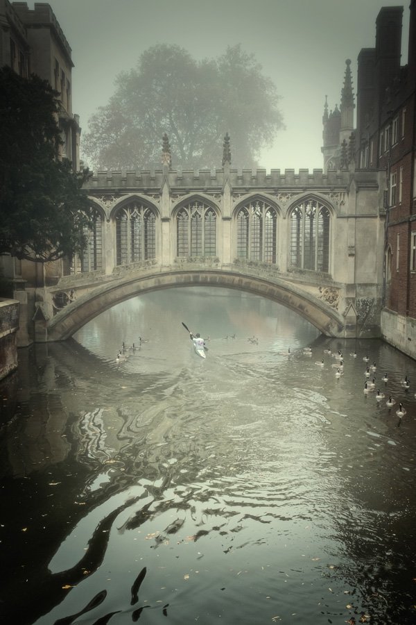 Bridge of Sighs Kayak by Martin Bond