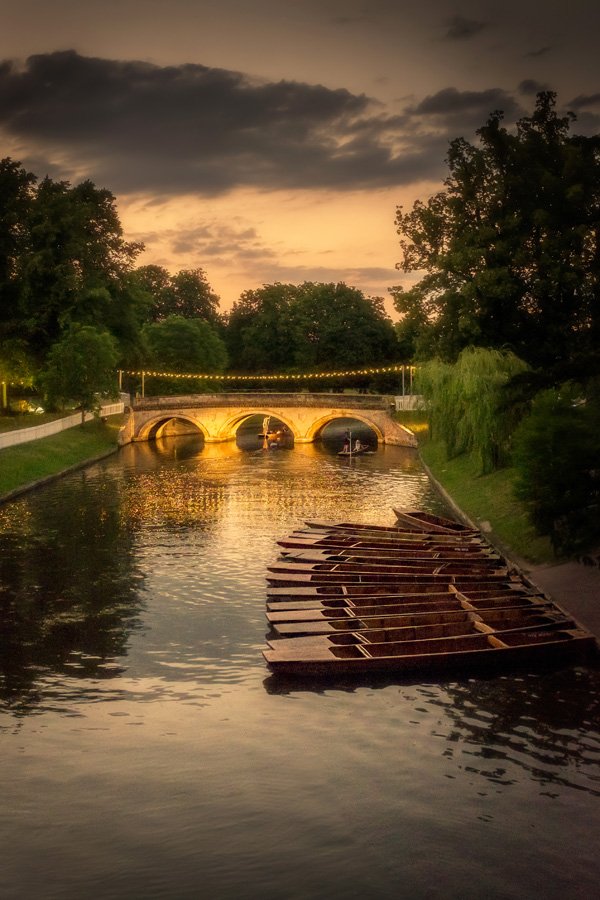 Trinity Bridge Lights by Martin Bond