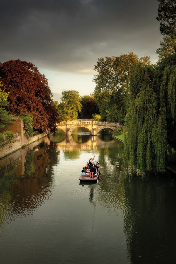 Clare Bridge Punting by Martin Bond