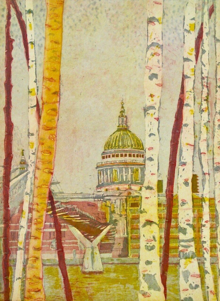 A Glimpse of St Paul's ed44 by Karen Keogh
