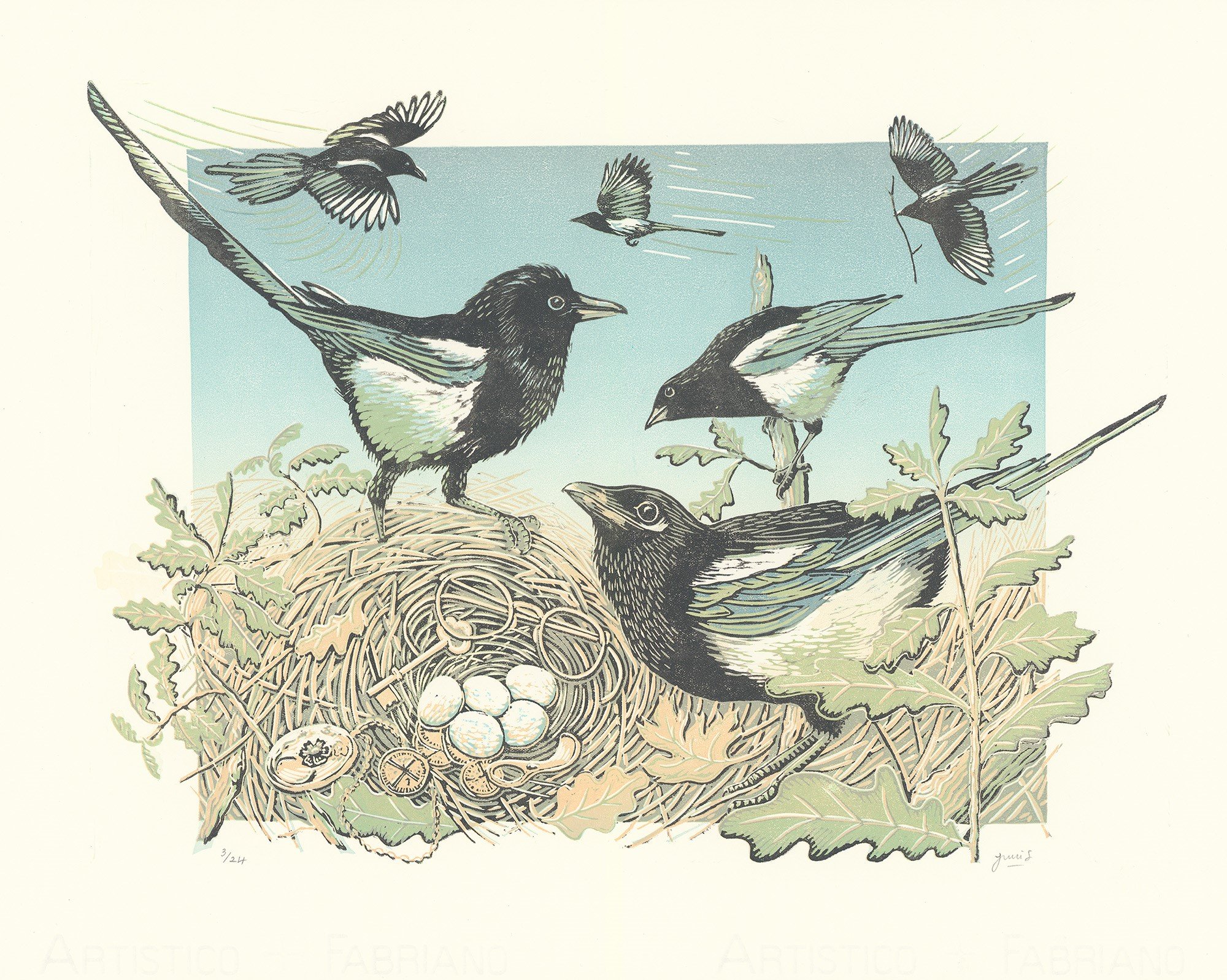 A Mischief of Magpies ed19 by Julie Orpen
