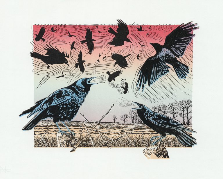 A Murder of Crows by Julie Orpen