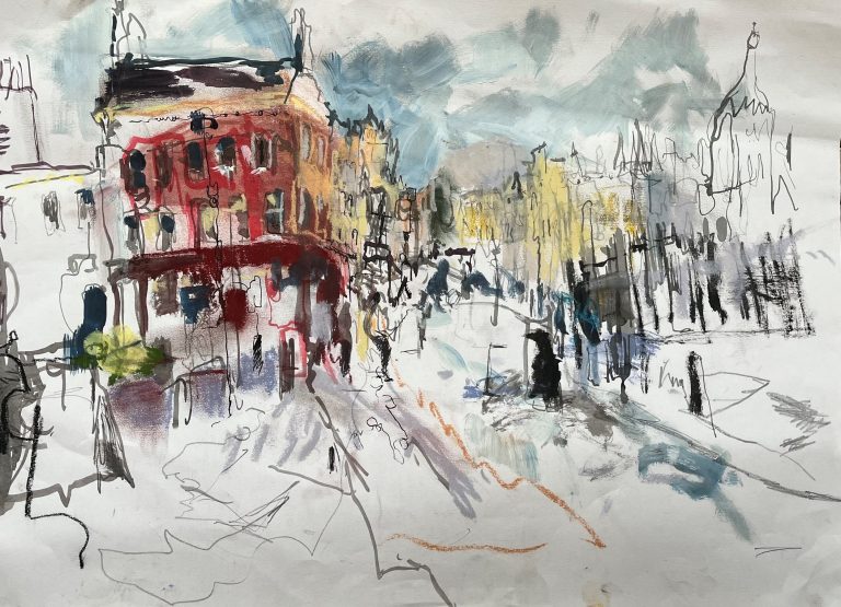 Along Kings Parade by Alice Thomson