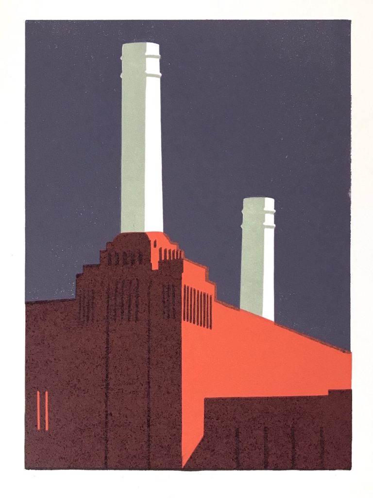 Battersea Dark ed38 Unframed by Paul Catherall