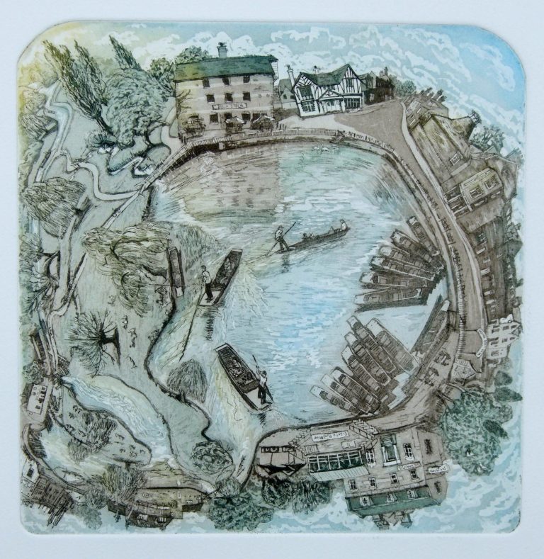 Cambridge Mill Pools by Glynn Thomas