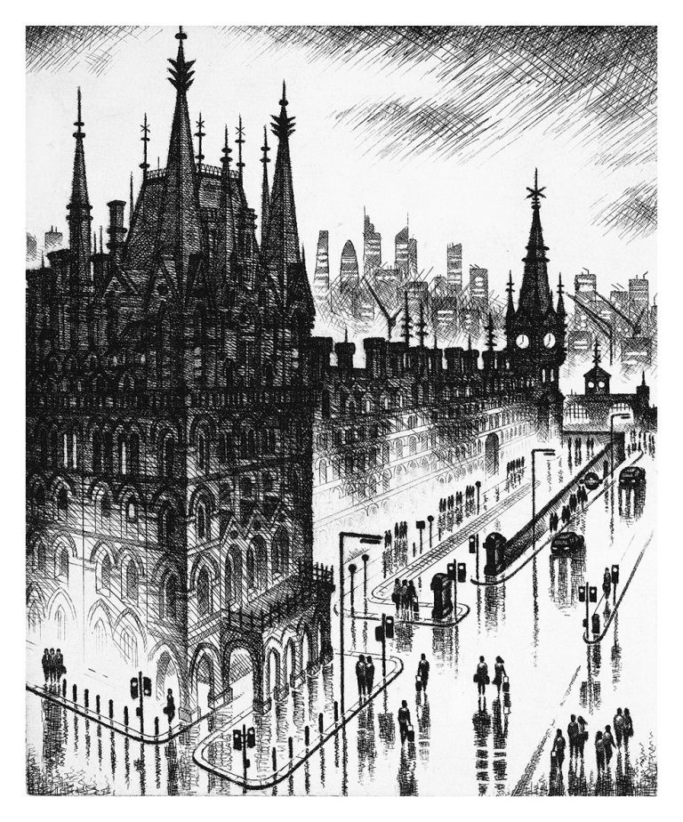 King's Cross Rain ed7 by John Duffin