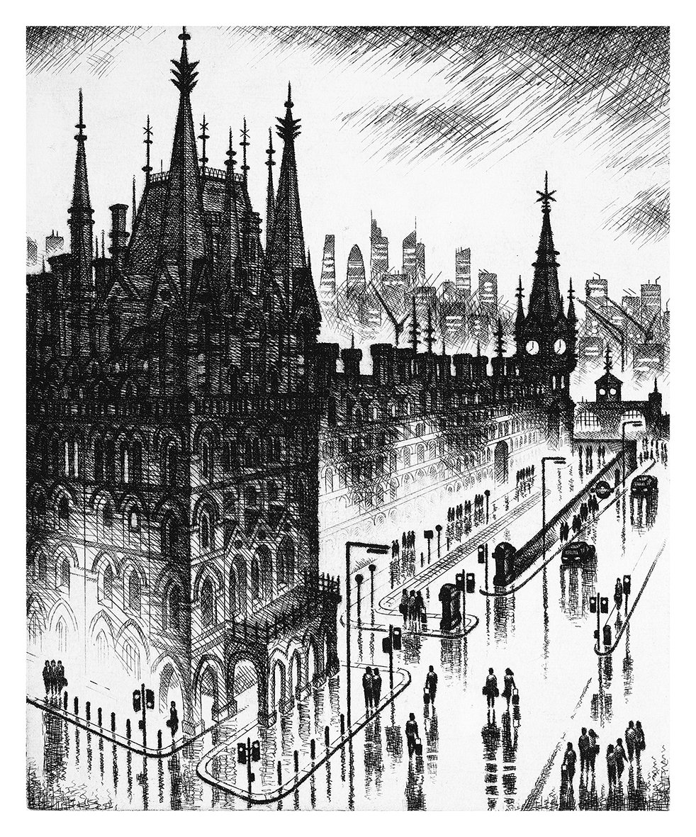 King’s Cross Rain ed7 by John Duffin