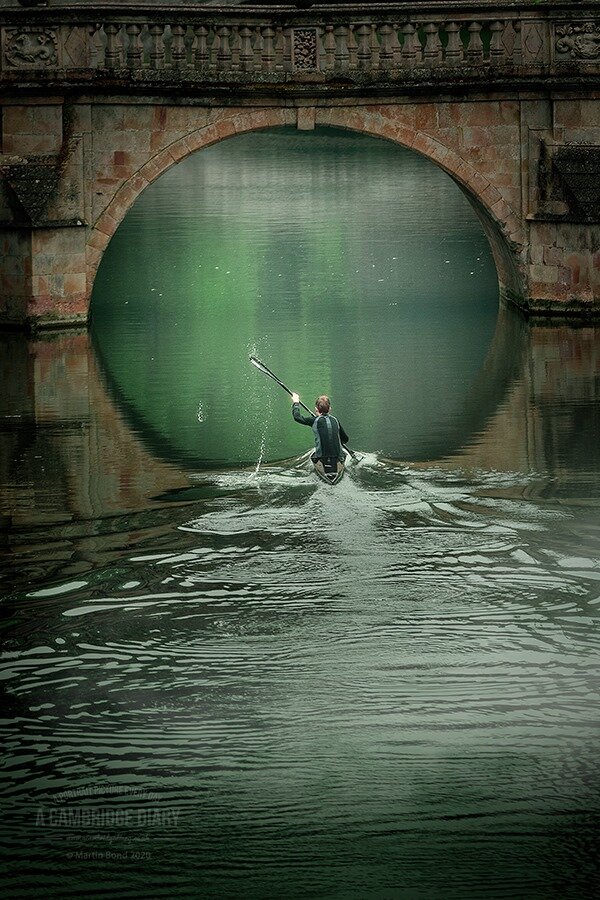 Kayak Vortex by Martin Bond