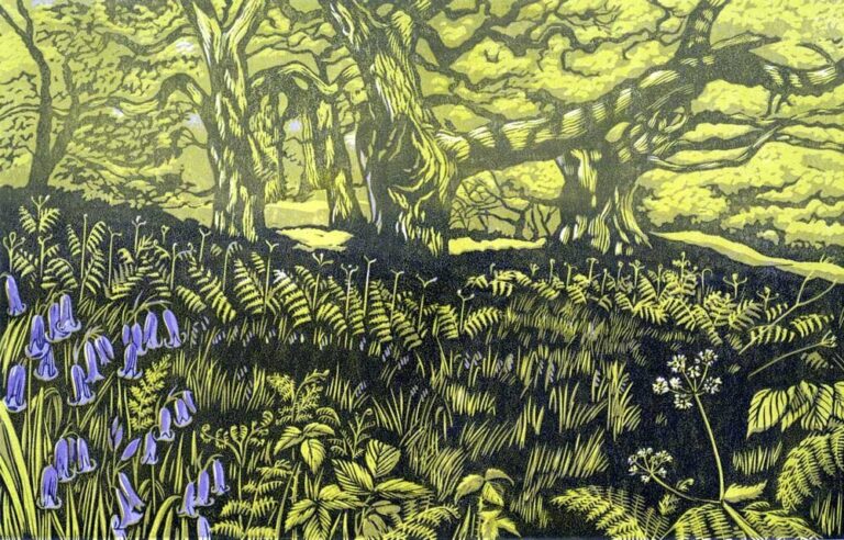 Norfolk Woodland ed18 Framed by Niki Bowers