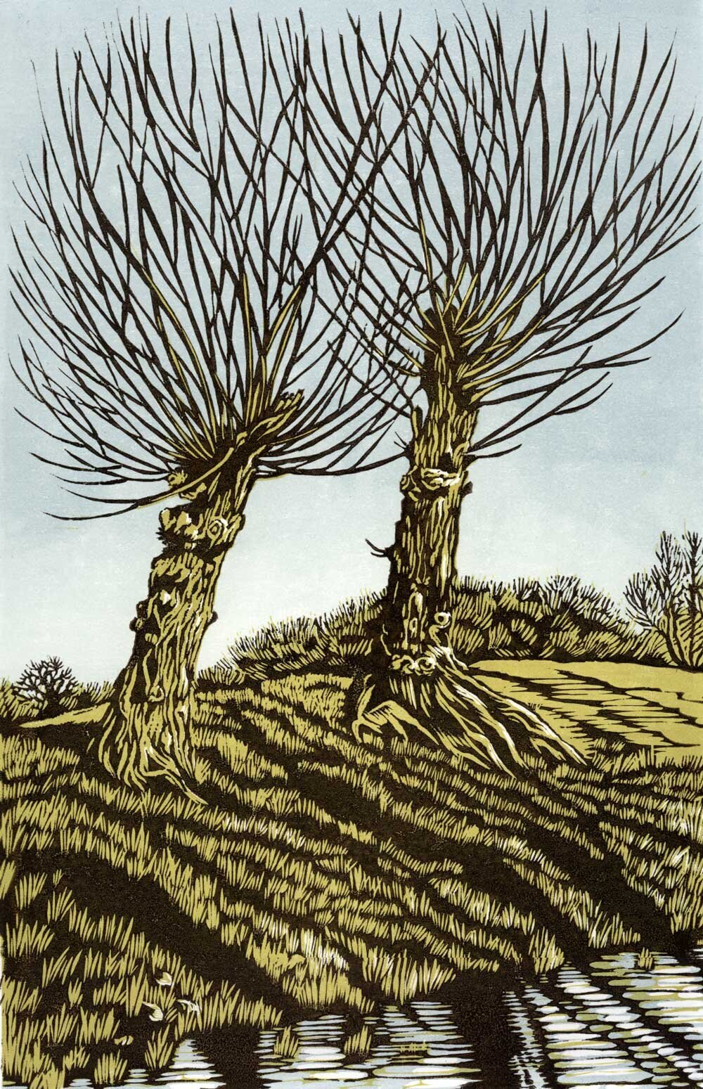 Two Willows by Niki Bowers