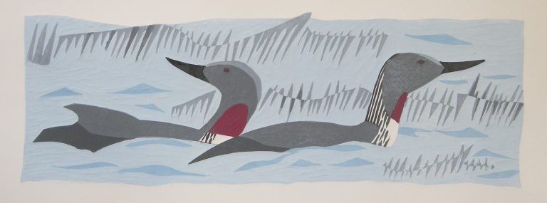 Rain Geese, Helga Water by Lisa Hooper