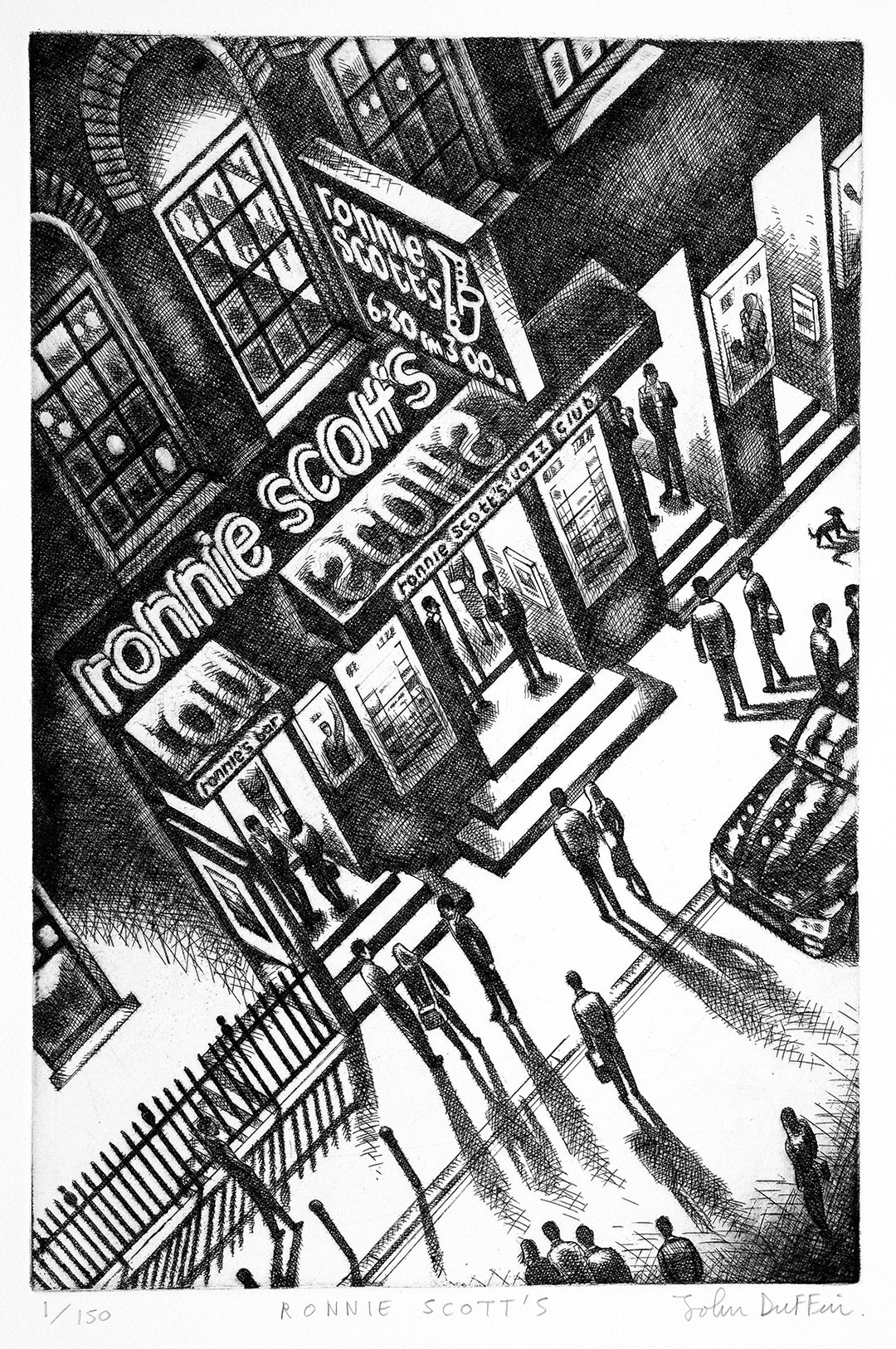 Ronnie Scott’s by John Duffin