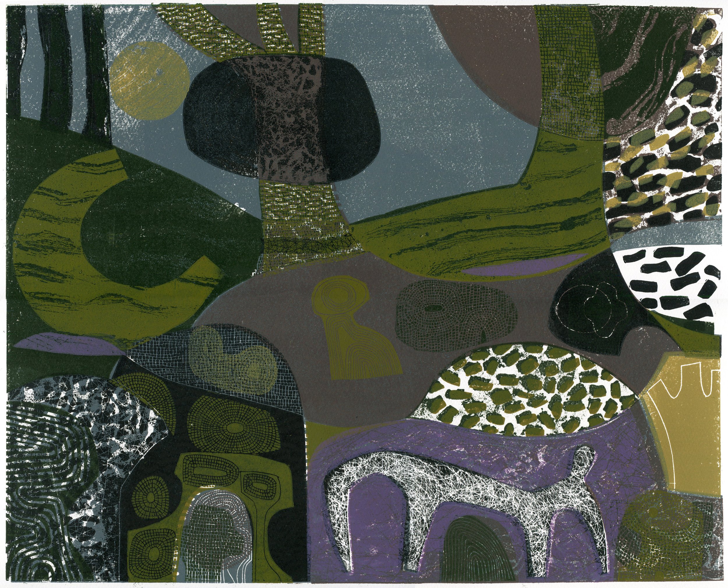 The Evolution of Landscape II by Melvyn Evans