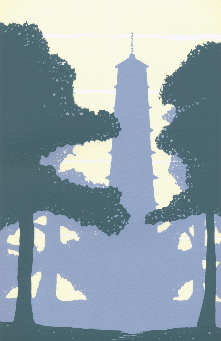 The Pagoda, Kew Gardens by Ian Scott Massie