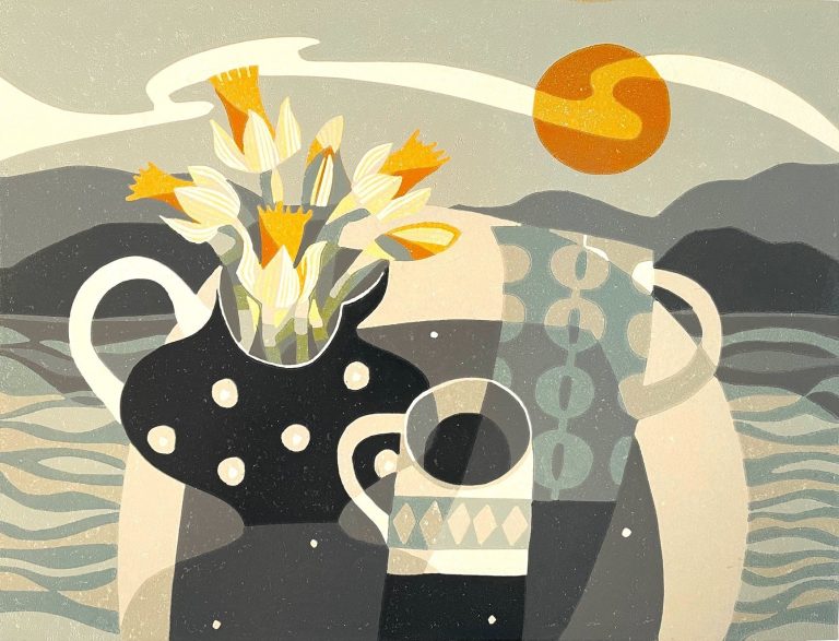 Lakeside Daffodils ed8 by Jane Walker