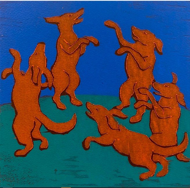 Matisse’s Dogs ed79 by Mychael Barratt