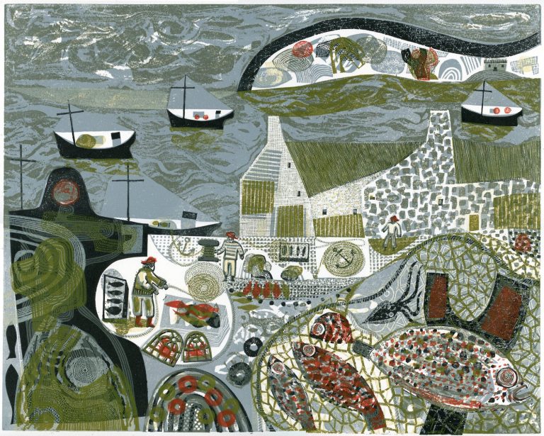 Morning on the Quay ed47 by Melvyn Evans