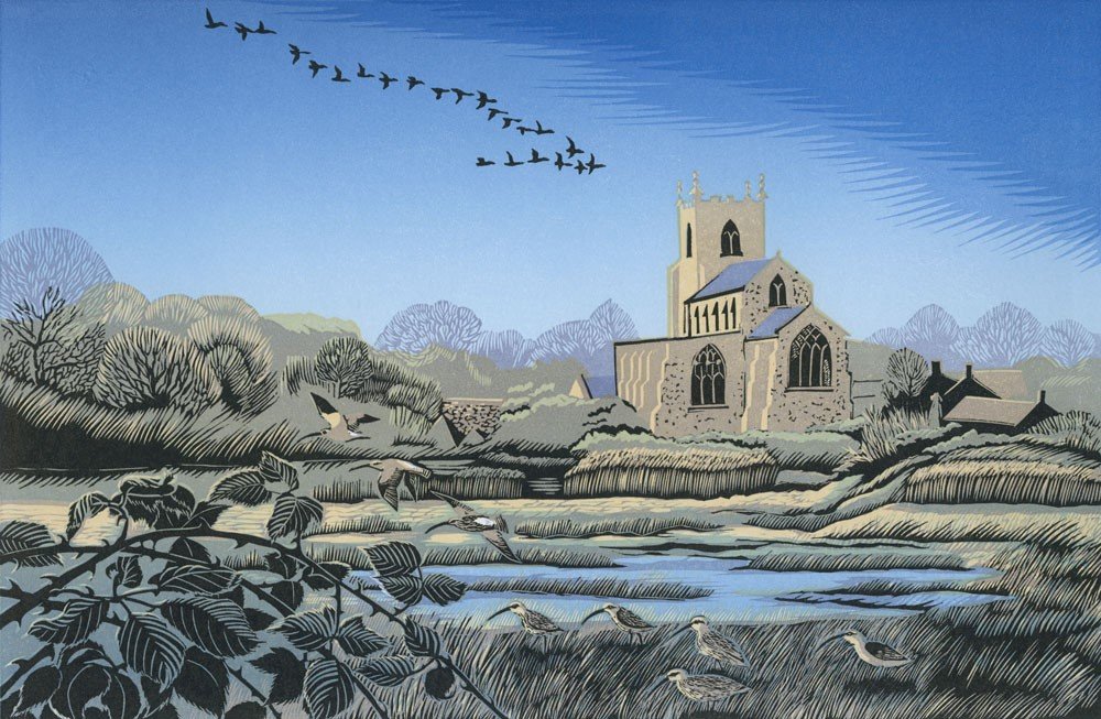 Winter Marsh by Niki Bowers