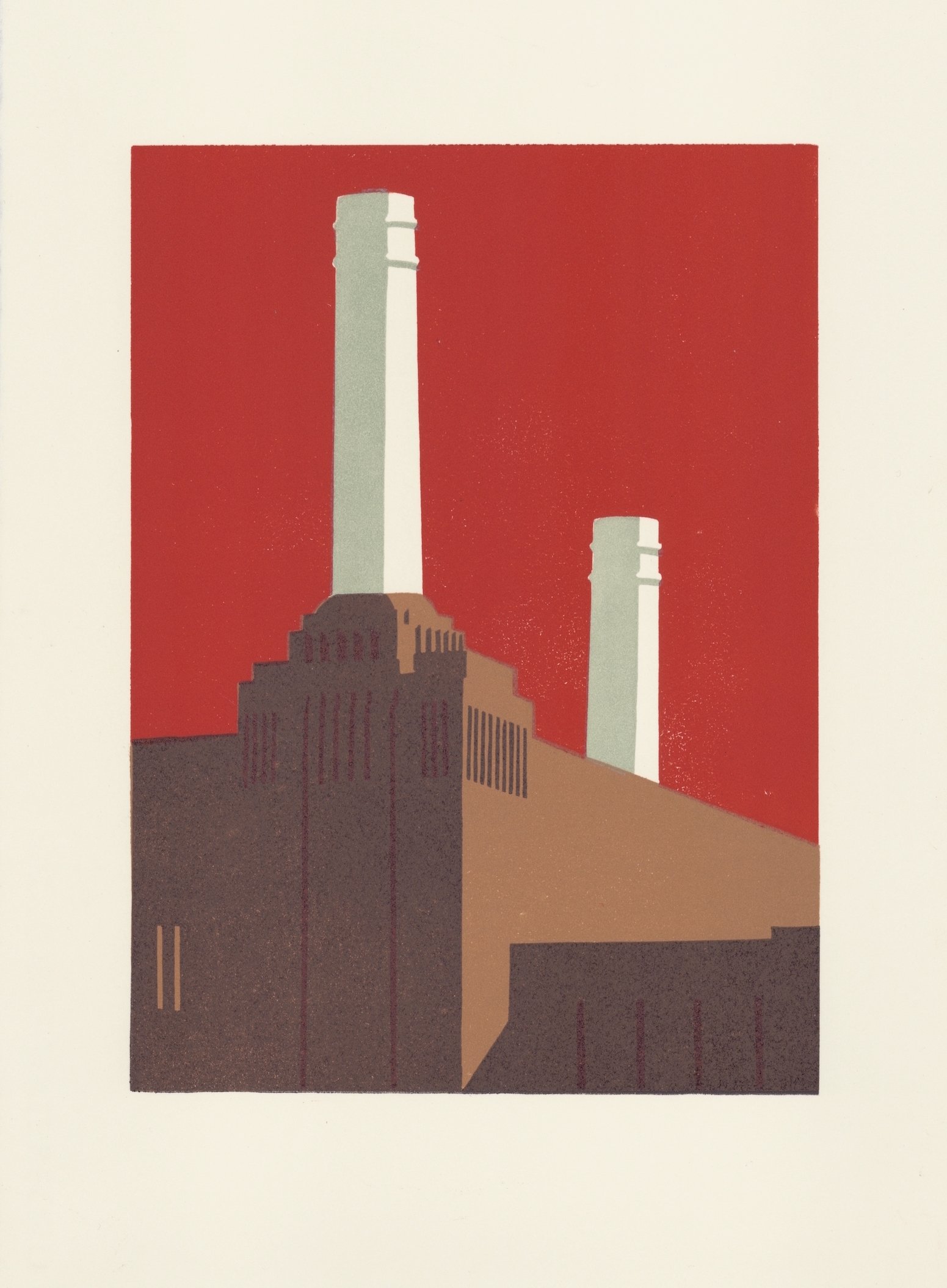 Battersea Red III by Paul Catherall
