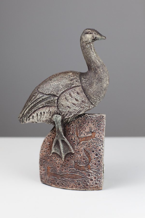 Goose with Seals and Foxes Brent Goose by Blandine Anderson