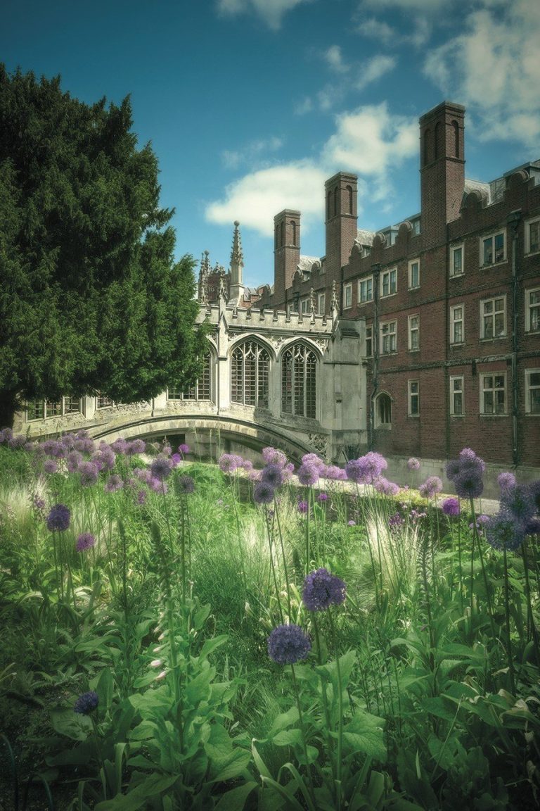 Bridge of Sighs Alliums by Martin Bond