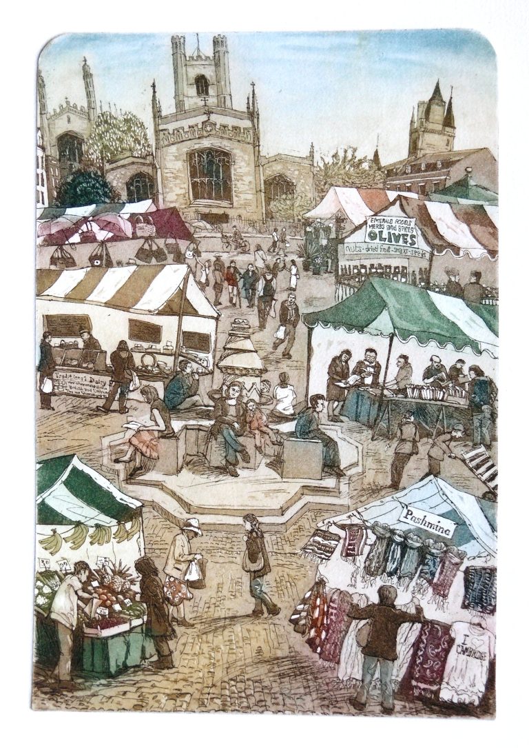 By The Fountain by Glynn Thomas