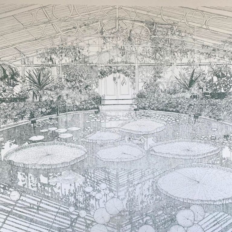 Greenhouse - House of Waterlily ed34 by Clare Halifax