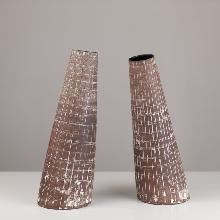 Pair of Leaning Forms EM4 by Emily Myers