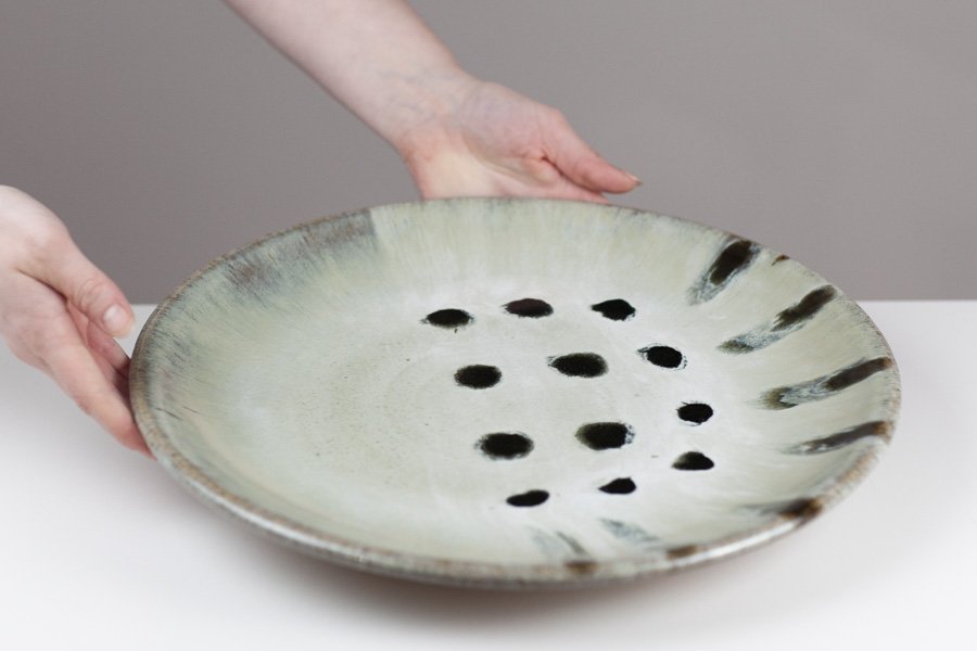 Medium Plate 55 By James Hake