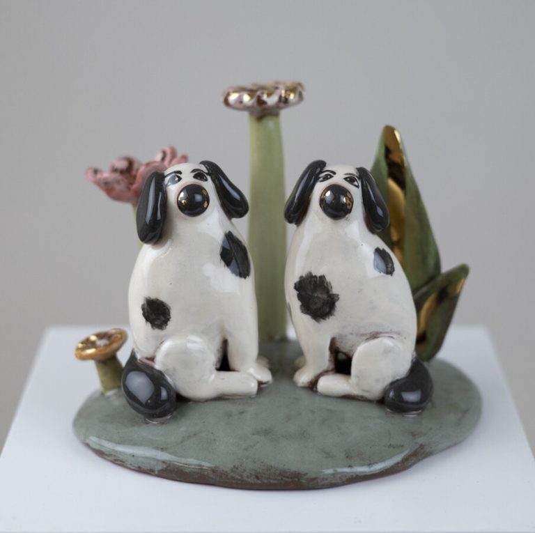 Two Wally Dogs by Jenny Southam