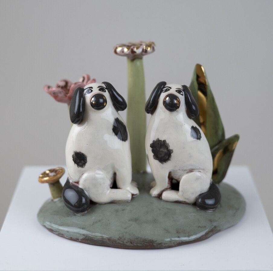 Two Wally Dogs by Jenny Southam