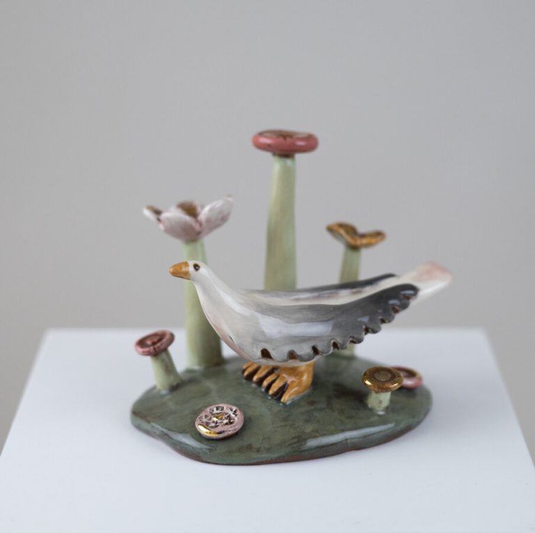 Bird Amongst the Flowers by Jenny Southam