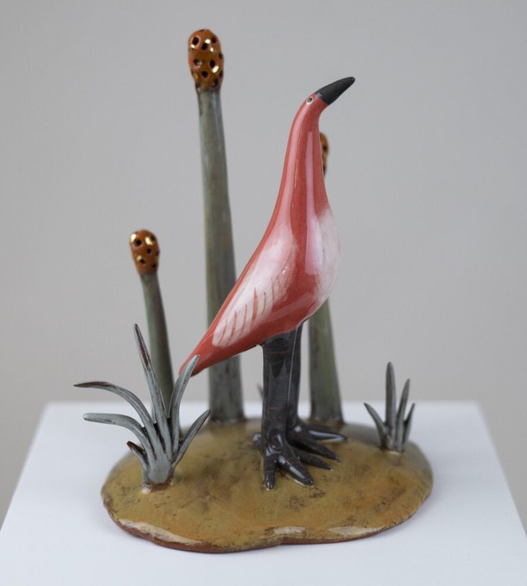 Red Wader by Jenny Southam