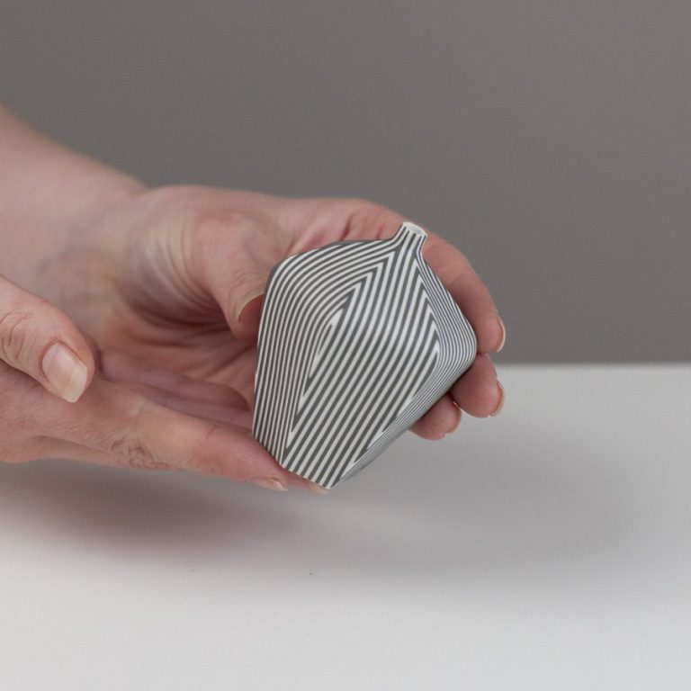 Hexagonal Round Stripe by Justine Allison