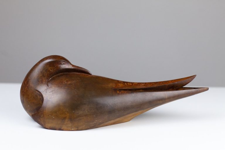 Tern Asleep Cold Cast Mixed Metals by Paul Harvey