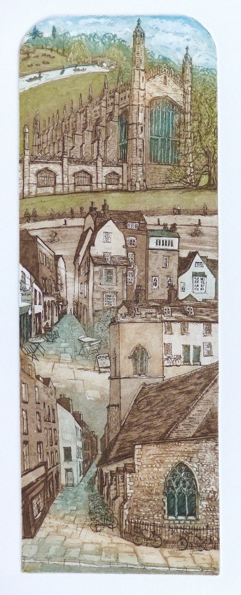 St Edward's Passage by Glynn Thomas