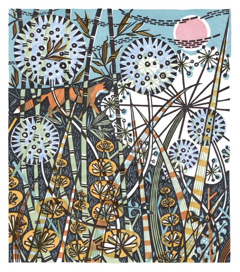 Dawn Garden by Angie Lewin