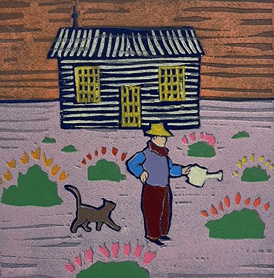 Derek Jarman’s Cat ed14 Framed by Mychael Barratt