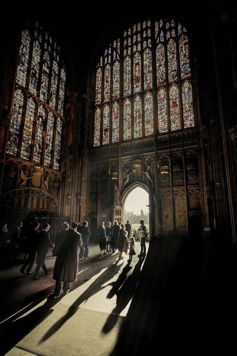 King's Chapel West Door by Martin Bond