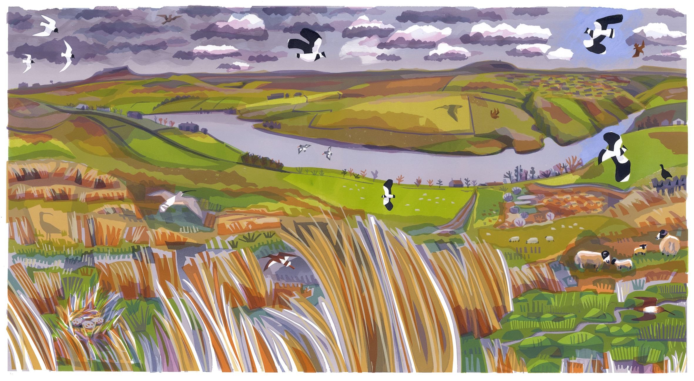 Spring Above the Reservoir ed7 by Carry Akroyd