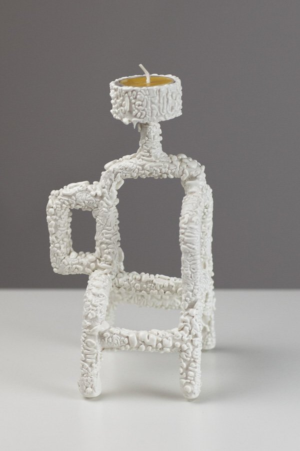 Ice Melt Tea Light M by Sue Gunn