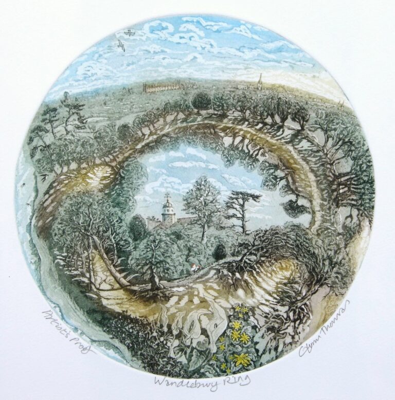 Wandlebury Ring by Glynn Thomas