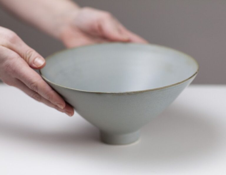 Blue/Grey Bowl by Robyn Hardyman