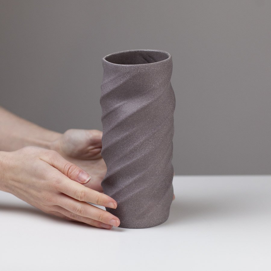 Midi Twist Vessel Heather by Sally Bertram