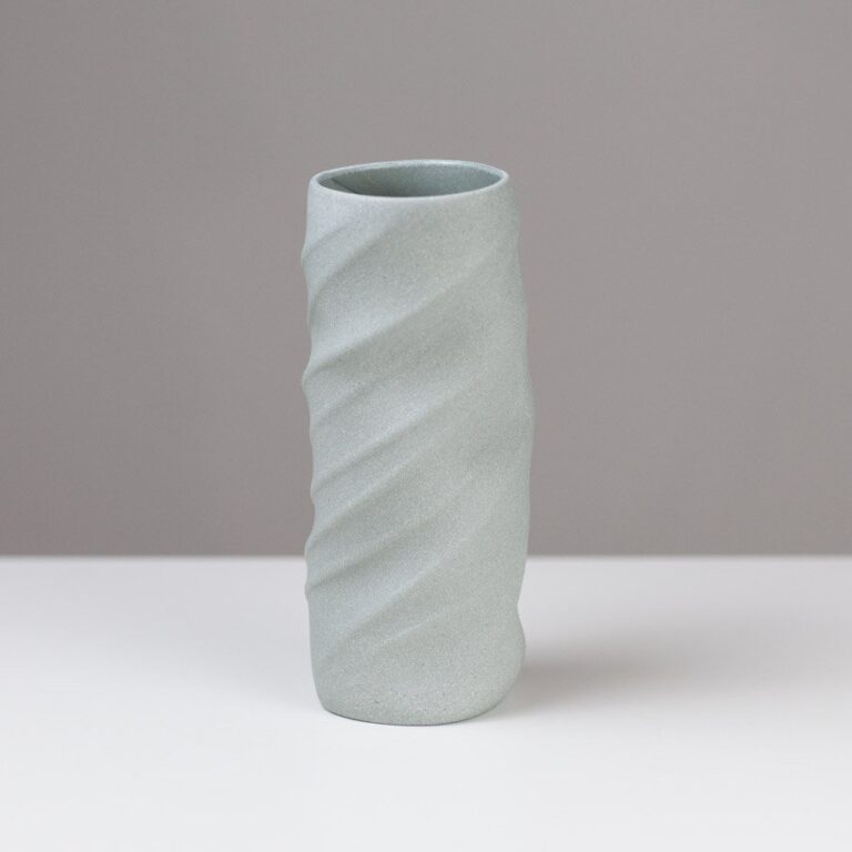 Small Twist Vessel Mint by Sally Bertram