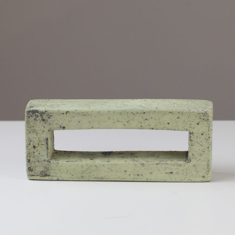 Single Grid (Pale Chrome) by Jane Cairns