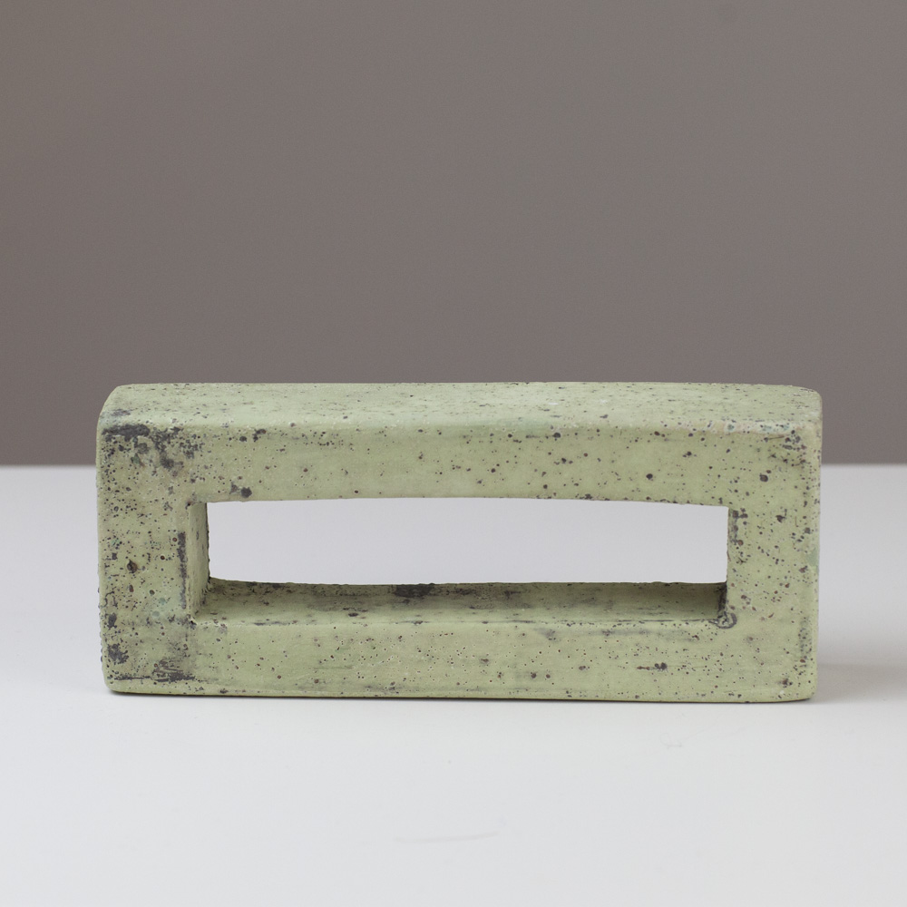 Single Grid (Pale Chrome) by Jane Cairns