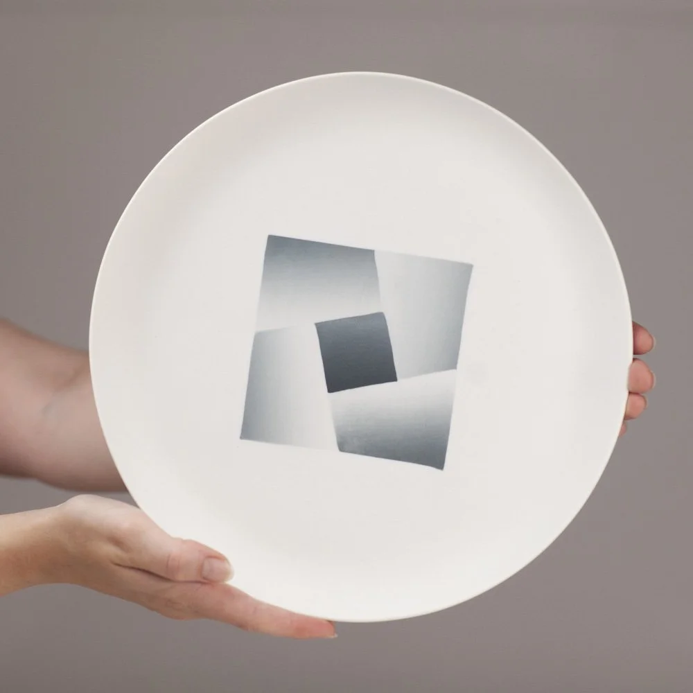 Trapezium Plate (large) GP1 by Arjan Van Dal